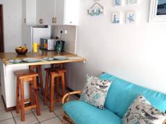Nature's Valley accommodation Sea why Living area / kitchen